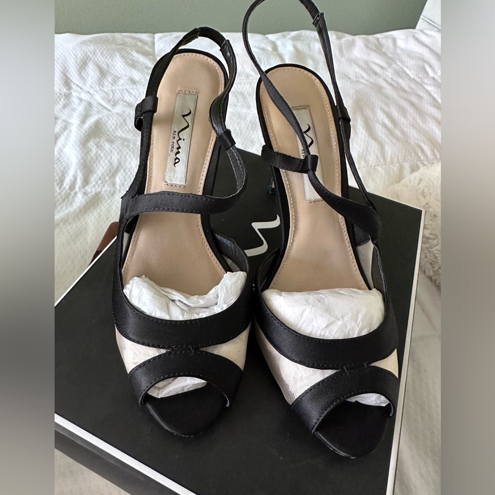 black dress heels